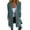 Mint Green-01, variant on Ultrave Womens Casual Jackets Long Sleeve Lapel Single Breasted Solid Color Trench Coat