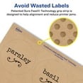 thumbnail image 5 of Avery Kraft Brown Round Labels, 2.5" Diameter, 135 Labels, 5 of 9