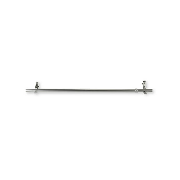 13/16 inch Curtain Rod 48-84" - Satin Nickel