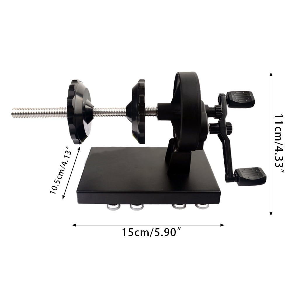 Apooke Spinning Reel Fishing Line Fishingline Winder Equipment Winder Spooler Machine with Suction Cup Fishing Line Spooler