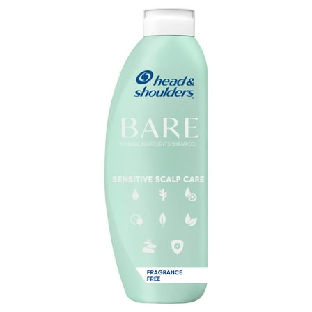 Head & Shoulders BARE Sensitive Scalp Care Dandruff Shampoo, Anti-Dandruff Treatment, 13.5 FL OZ