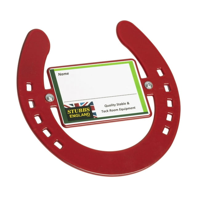 Stubbs Horseshoe Nameplate