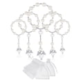 thumbnail image 2 of 90 Piezas de Cuentas de Rosario de AcríLico de Bautismo Mini Rosarios de con Bolsas de Organza para la Primera Comunión Regalos de Fiesta de Bautismo, 2 of 5