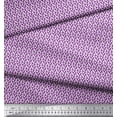 thumbnail image 3 of Soimoi Crepe Silk Fabric Dolphin Small Printed Fabric 1 Yard 42 Inch Wide, 3 of 3