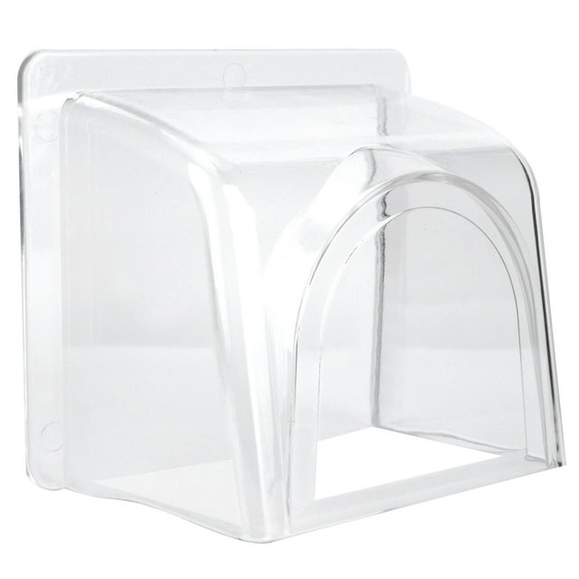 Cubierta De Lluvia De Plástico, Cubierta Impermeable Del Controlador De Acceso De Plástico De Alta Dureza, Larga Vida útil Para La Máquina De Control De Acceso De Bloqueo De