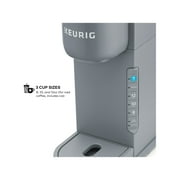 Keurig K-Iced Single Serve K-Cup Pod Coffee Maker, Featuring Simple Push Blue Button Brew Over Ice, Grey