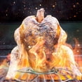 thumbnail image 3 of OUNONA 2Pack Folding Chicken Rack For Grilling Meat Outdoor Grillers Use, 3 of 8