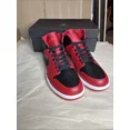 thumbnail image 1 of Ni - ke Air Jordan 1 Mid Shoes "Reverse Bred" Gym Rd Bk Wh 554724-660 Men's 10.5 NEW, 1 of 5
