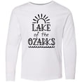 thumbnail image 3 of Inktastic Lake of the Ozarks Sun and Lake Long Sleeve Youth T-Shirt, 3 of 5