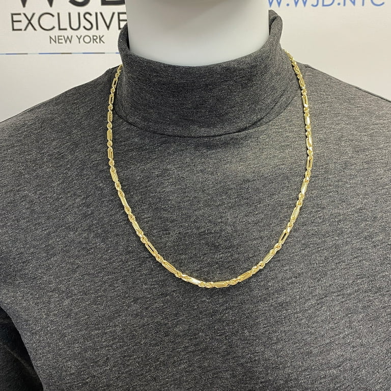 Cheap 14k Gold Rope Chains