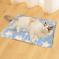 thumbnail image 3 of Self Heating Pet Mat for Dogs & Cats - Ultra Soft Plush Polyester Mat, Comfort for Puppy Kitten Elderly Pets, Portable Lightweight 26.77x18.9in, Multi-Functional Pet Bed Mat, 3 of 6