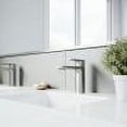 thumbnail image 5 of VIGO Davidson Single Handle Single-Hole Bathroom Faucet in Brushed Nickel, 5 of 13