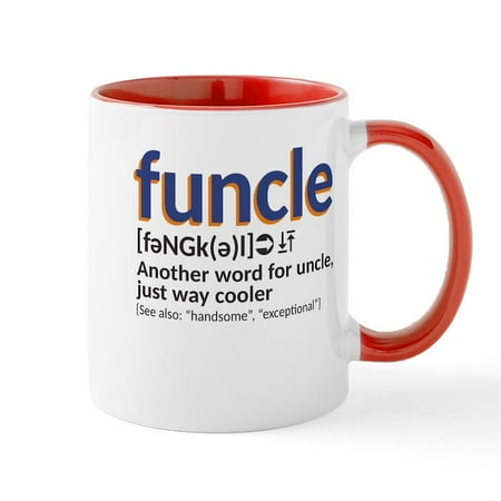 

CafePress - Funcle Definition - 11 oz Ceramic Mug - Novelty Coffee Tea Cup