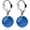 Blue, variant on Handmade Jade Earrings Basic Gemstone Round 12MM Bead Ball Drop Dangle Earrings Rose Quartz Stone Earrings Natural Agate Bead Jade Drop Earrings for Women[f4087]