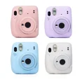 thumbnail image 5 of Para Fujifilm Instax Mini 11 funda de cámara de película instantánea funda protectora de cuero PU suave bolsa de transporte con correa para el hombro, 5 of 5