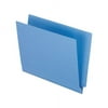 Pendaflex Reinforced End Tab Folders Two Ply Tab Letter Blue 100/Box H110DBL