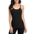 thumbnail image 1 of Beautyin Camisole en Coton pour Femme Débardeur Réglable, Tailles S-2XL, 1 of 7