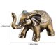 thumbnail image 2 of NUOLUX Cenicero Decorativo Elefante Metálico Dorado Con Para Oficina Y, 2 of 6