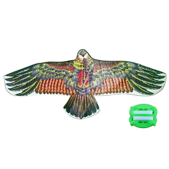 Realistic Eagle Kite for Outdoor Fun - Large 110cm Sturdy Design with Family Fun