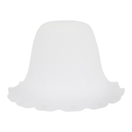 SASABAXI Frosted Glass Globe Lampshade White Glass 1Pack for Kitchen