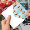 thumbnail image 4 of NobleWorks Funny Passover Greeting Card with 5 x 7 Inch Envelope (1 Card) Jewish Holiday Cards Matzo Menu C10931PAG, 4 of 6