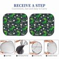 thumbnail image 6 of Gaeub T rex and Dinosaur Bone Foldable Auto Sun Blocker Visor, Sunshade for Car Front Window, Keeps Your Vehicle Cool - Large, 6 of 7