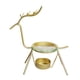 thumbnail image 1 of Candelabro Zulema Moderno Quemador de aceite esencial oro, 1 of 8