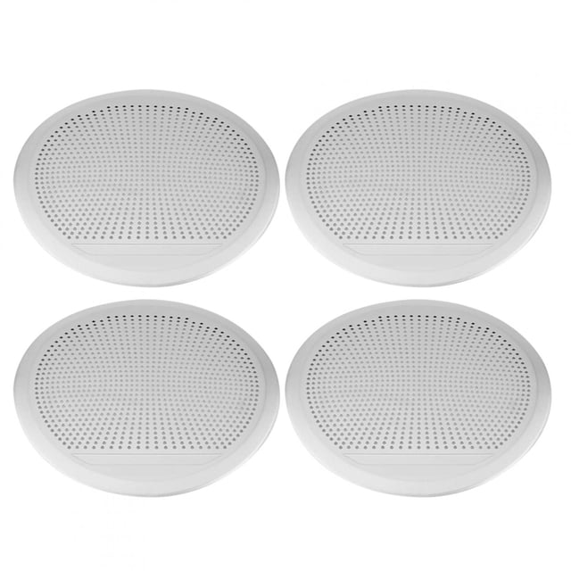 4 piezas de acero inoxidable para altavoces de coche, molduras de puerta para BMW X5, X6, F15 y F16 (2014-2018)