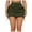 Green, variant on Womens Cargo Skirt Casual Summer High Waisted Bodycon Pencil Ruched Mini Skirts Side Drawstring and Pockets Poodle Skirts for Girls Womens Plaid Skirt