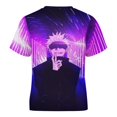 thumbnail image 2 of Boys Girls Jujutsu Anime Kaise T-Shirt Crewneck Short Sleeve Tee Shirt Tops for Kids Teens, 2 of 8