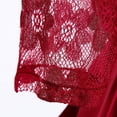 thumbnail image 6 of Girls Lace Dress Off Shoulder Flower Girls Princess Dress for Wedding Birthday Party, 6 of 7