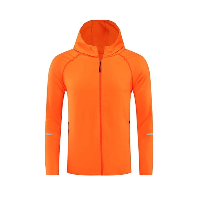 Ropa de protección solar con capucha para deportes de pareja de primavera y verano, chaqueta de protección UV de secado rápido para deportes al aire libre, ropa ligera y transpirable para la piel