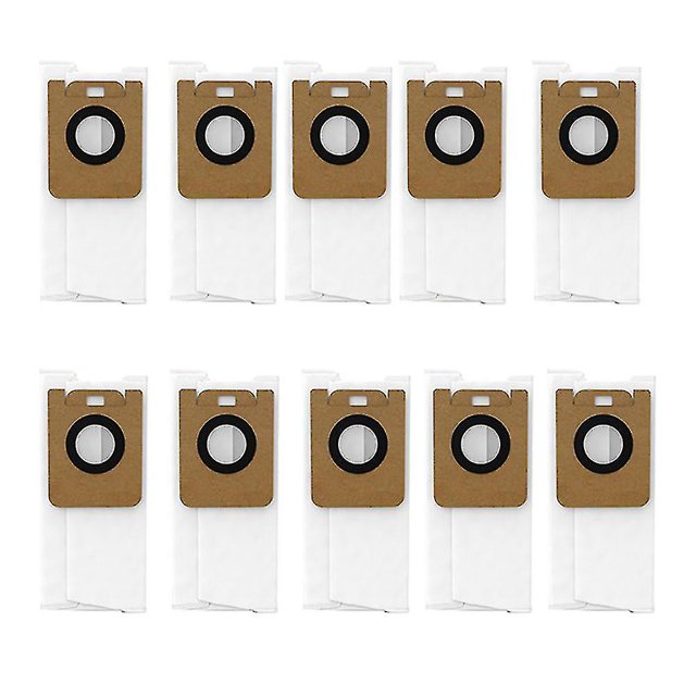 Bolsas de polvo compatibles con Dreame Bot Z10 Pro, repuestos de aspiradora, 10 Uds.