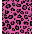 thumbnail image 3 of Ambesonne Hot Pink Duvet Cover Sets, Leopard Animal Skin, 2-King, Fuchsia Black Pink, 3 of 7