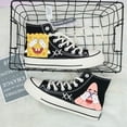 thumbnail image 1 of Primavera y otoño Nuevos zapatos de lona de caña alta para hombres de marca compartida Tom y Jerry Zapatos de pareja de estudiantes versátiles de moda de estilo coreano para mujeres ins, 1 of 4