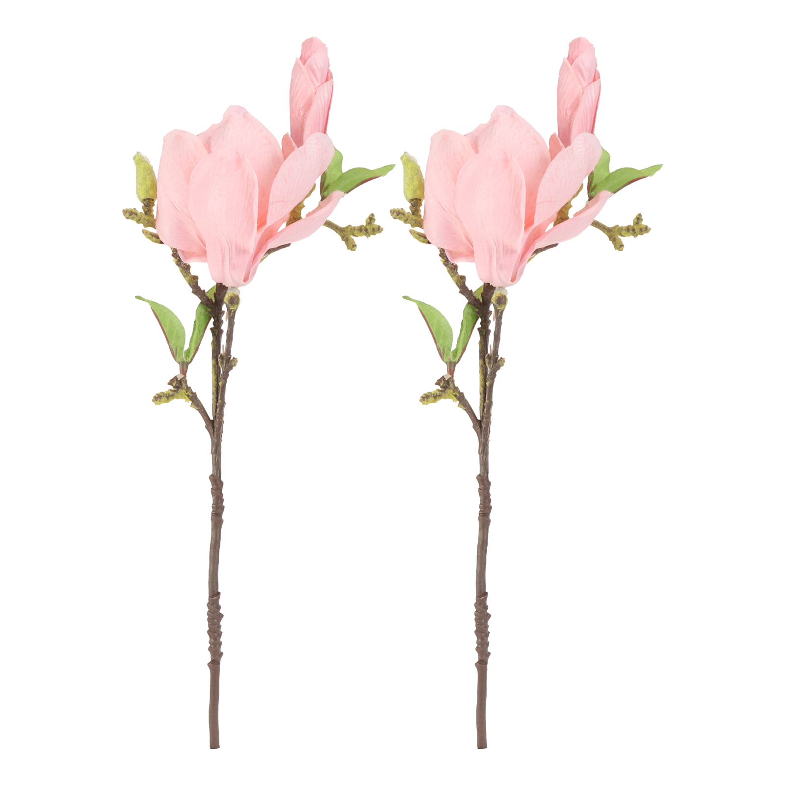 Hemoton Magnolias Flower Artificial Faux Silk Flowers