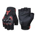 thumbnail image 1 of Guantes deportivos de combate de medio dedo, antideslizantes, de poliéster, para primavera y verano, para hombre., 1 of 5