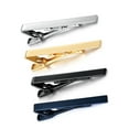 thumbnail image 4 of Set De Abrazadera De Corbata De Hombres, Elegante Clip De Cuello De Corbata 4pcs Robusto Para La Fiesta, 4 of 8