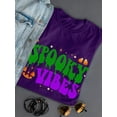 thumbnail image 3 of Spooky Vibes T-Shirt Women -Image by Shutterstock, Female Small, 3 of 4