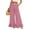 Vermilion_#05, variant on Sewkxo Womens Wide Leg Pants Drawstring Elastic High Waisted Ruffle Hem Palazzo Pants with Pockets,Black L