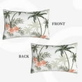 thumbnail image 4 of Balery Vintage Palm Trees Bedding Queen Pillow Cases - Envelope Closure - Soft Brushed Microfiber Fabric - Shrinkage and Fade Resistant Pillow Cases(excluding luggage)-14"x20", 4 of 9