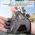 thumbnail image 4 of Road Bike Gloves for Men Cycling, Mountain Bicycle Gloves, Half Finger, 4 of 9