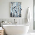 thumbnail image 5 of Canvas Wall Art Bird Canvas Art Print Birch Tree Pictures Wall Decor for Living Room Bedroom Artwork Decorations Stretched Framed Ready to Hang 8"x10", 5 of 9