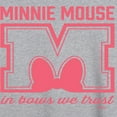 thumbnail image 3 of Disney - Minnie Mouse - In Bows We Trust - Juniors Ideal Flowy Muscle T-Shirt, 3 of 5
