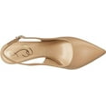 thumbnail image 5 of Sam Edelman Hazel Sling Soft Beige Pointed Toe Stiletto Heel Fashion Pumps (Soft Beige, 10), 5 of 6