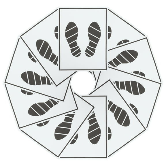 PTOOTP Disposable Car Floor Mats for Travel 100Pcs 19.65X14.93In