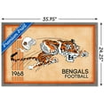 thumbnail image 3 of NFL Bengals de Cincinnati - Logo rétro 14, 3 of 5