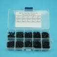 thumbnail image 2 of Yeacher 500pcs Mixed Phillips-heads Screws Set for Computers Round Electronic Small Screws Kit with Storage Box, 2 of 5