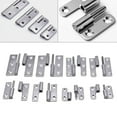 thumbnail image 2 of Detachable Hinge, Small Slip Joint Flag Hinges, Lift Off Detachable Door Hinges, 304 Stainless Steel, 2 of 7
