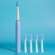 thumbnail image 1 of Electrodomésticos Cepillo de dientes portátil Cepillo de dientes para adultos con 4 cabezales de repuesto Blanqueador Limpieza Electrónica, Familias y Parejas Cepillo de dientes eléctrico, 1 of 6